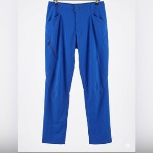 Patagonia Stonycroft Straight Leg Pants Men's Size 34 Royal Blue Hiking Outdoors